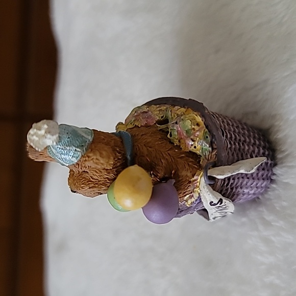 BOYDS BASKETBEARIES HAPPY, A BASKET OF BIRTHDAY WISHES Figurine - Picture 4 of 7